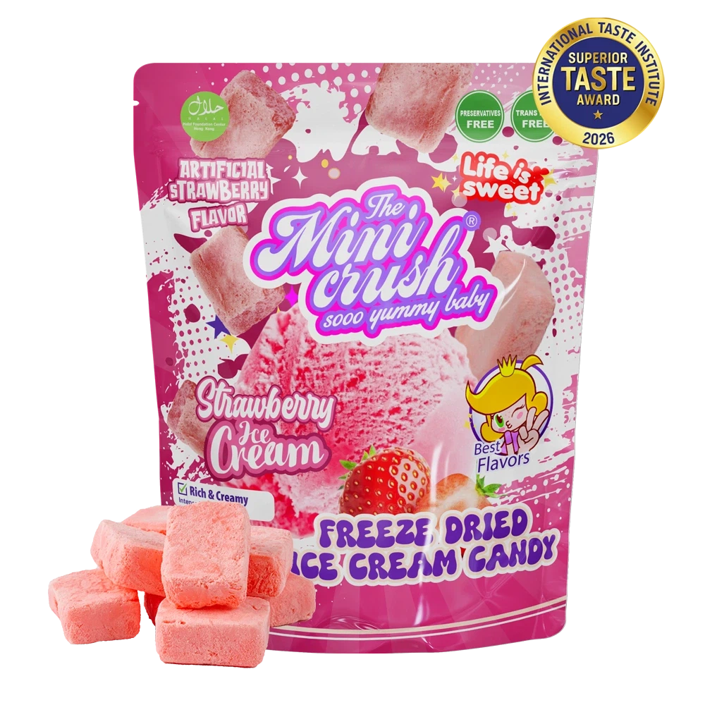 Hufen iâ mefus wedi'i rewi-sychu