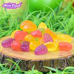Siâp Ffrwythau Candy Gummy Fegan